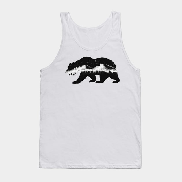 UNREALITY BEAR Tank Top by unrealitydsgn